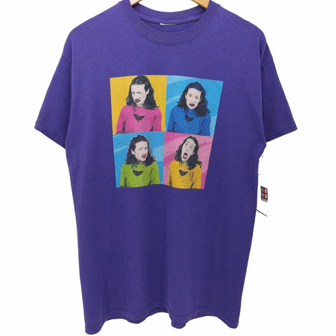 片面プリント S/S TEE 半袖Tシャツ 人物 メンズ