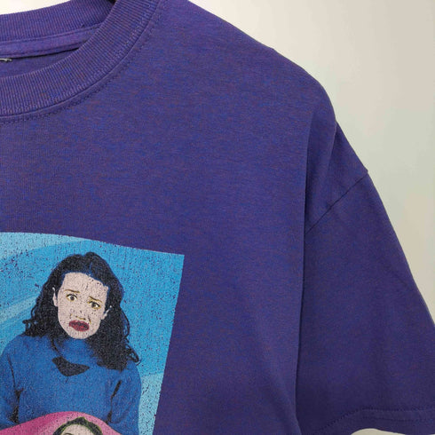 片面プリント S/S TEE 半袖Tシャツ 人物 メンズ