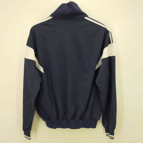 アディダス adidas 胸元ワッペン ハーフボタンプルオーバースウェットシャツ メンズ JPN:M