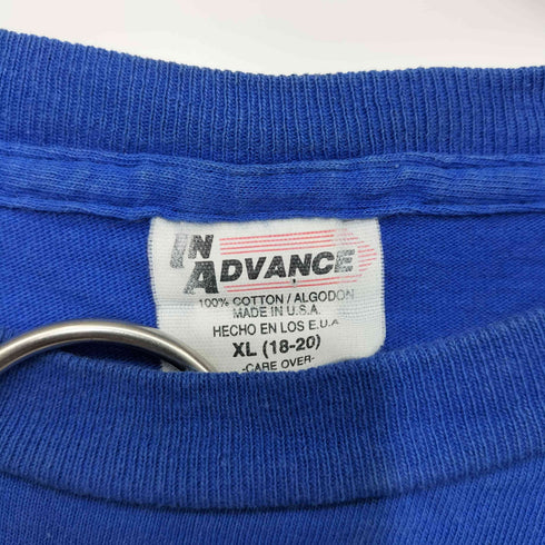 アドバンス ADVANCE ©1998 USA製 シングルステッチ キャラクタープリント Tシャツ メンズ import:XL
