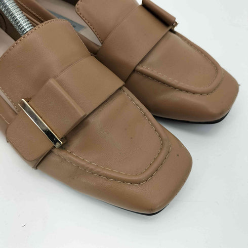 チャールズキース CHARLES & KEITH メタリックアクセント ペニーローファー レディース 23.5