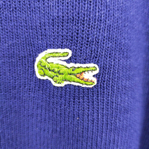 シュミーズ ラコステ CHEMISE LACOSTE フランス製ワンポイント刺繍ニットセーター メンズ 5