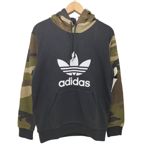 アディダスオリジナルス adidas Originals 袖迷彩 プルオーバーパーカー メンズ JPN:XS