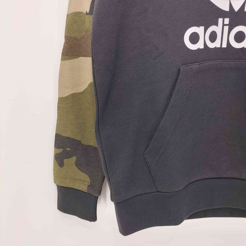 アディダスオリジナルス adidas Originals 袖迷彩 プルオーバーパーカー メンズ JPN:XS
