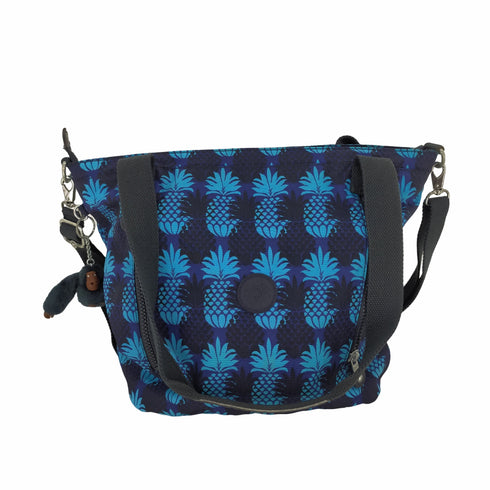 キプリング KIPLING 2WAY パイナップル柄 ショルダーバッグ ゴリラチャーム付き レディース ONE SIZE