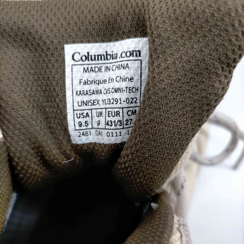 コロンビア Columbia Karasawa CVS Omni – Tech メンズ JPN:27.5