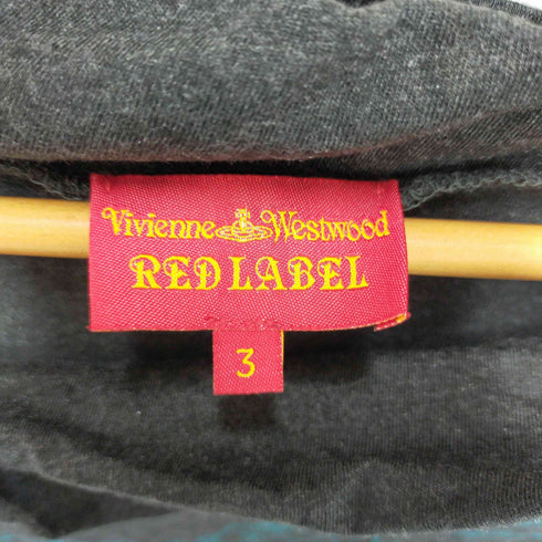 ヴィヴィアンウエストウッドレッドレーベル Vivienne Westwood RED LABEL モックネックプリントカットソー レディース 3