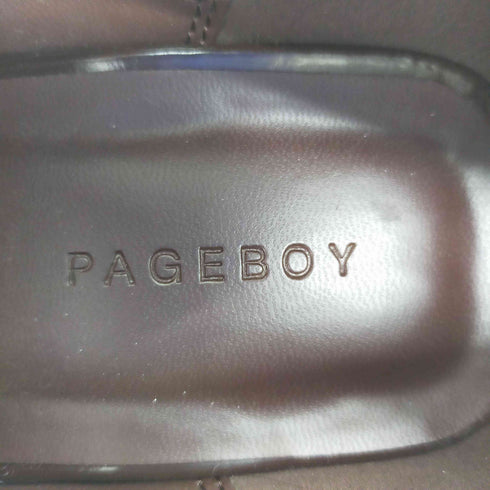 ページボーイ PAGEBOY クラシックヒールローファー レディース M