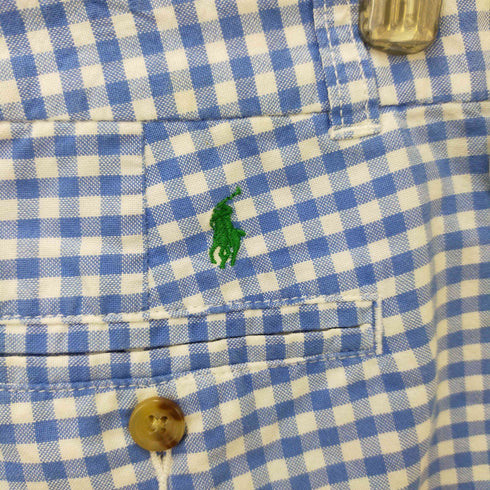 ポロバイラルフローレン Polo by RALPH LAUREN ポニー刺繍ギンガムチェックショーツ メンズ 18