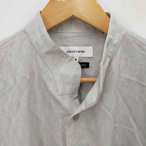 ピエールカルダン pierre cardin L/S総柄ウールシャツ メンズ JPN:M
