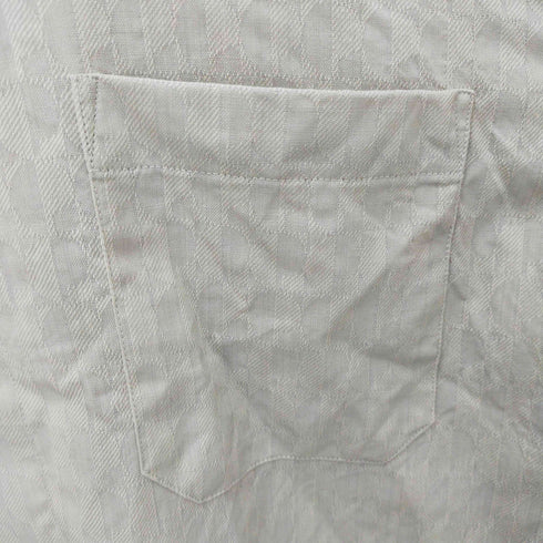 ピエールカルダン pierre cardin L/S総柄ウールシャツ メンズ JPN:M