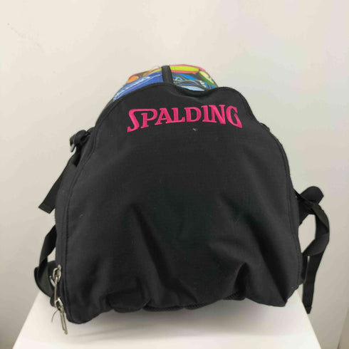 スポルディング SPALDING バスケットボール柄 リュックサック メンズ