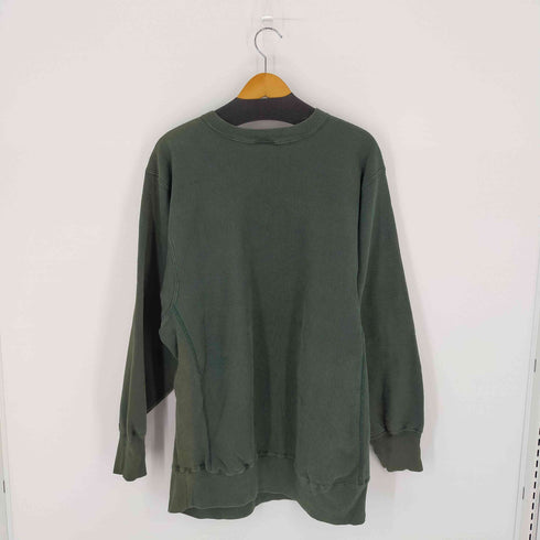 チャンピオン Champion 80s USA製 トリコタグ REVERSE WEAVE ラバープリント カレッジ フェード サンバーン メンズ import:XXL