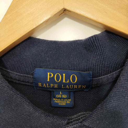ポロラルフローレン POLO RALPH LAUREN ビッグポニー刺繍ロゴ ポロシャツ メンズ L