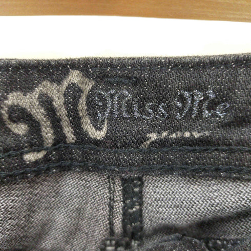 ミスミー miss me jeans クロスボタンスキニーデニムパンツ レディース 27
