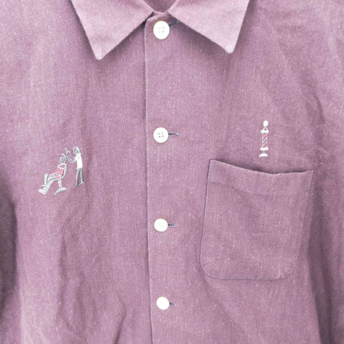 The Radiall フロント刺繍デザインシャツ ボックスシルエット メンズ JPN:M