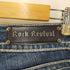 rock revival クラッシュ加工デニムパンツ レディース 28