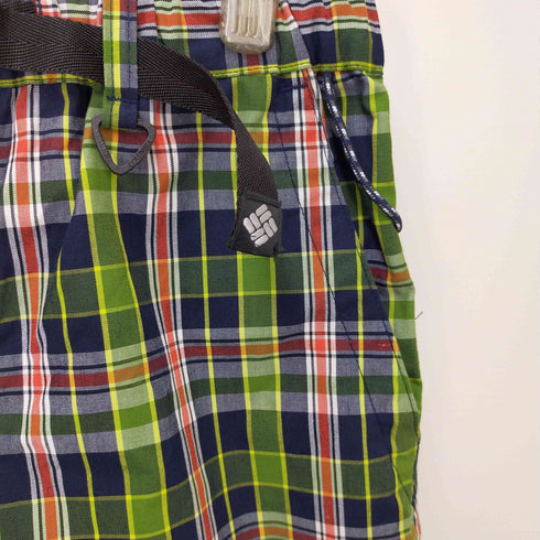 コロンビア Columbia OMNI-WICK チェックショートパンツ メンズ JPN:M