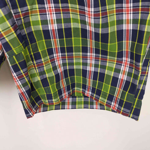 コロンビア Columbia OMNI-WICK チェックショートパンツ メンズ JPN:M