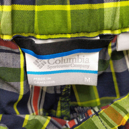 コロンビア Columbia OMNI-WICK チェックショートパンツ メンズ JPN:M