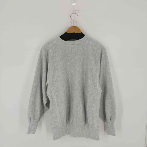 チャンピオン Champion 90s USA製 刺繍タグ REVERSE WEAVE 2段ラバープリント カレッジ カプセル メンズ import:L
