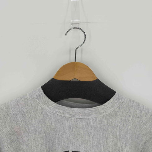 チャンピオン Champion 90s USA製 刺繍タグ REVERSE WEAVE 2段ラバープリント カレッジ カプセル メンズ import:L