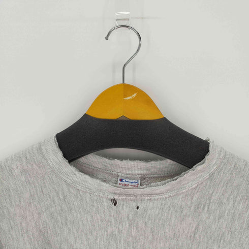 チャンピオン Champion 90s USA製 刺繍タグ REVERSE WEAVE 2段ラバープリント カレッジ CALORINA ボロ メンズ import:L