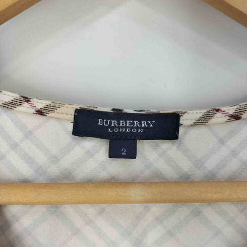 バーバリーロンドン BURBERRY LONDON ノバチェック ノースリーブTシャツ レディース 2