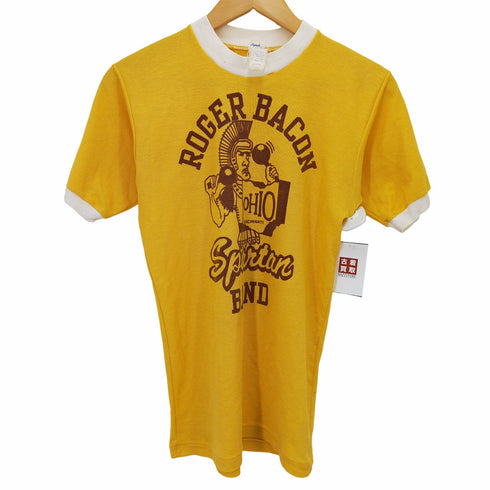 鹿の子プリントTシャツ メンズ M