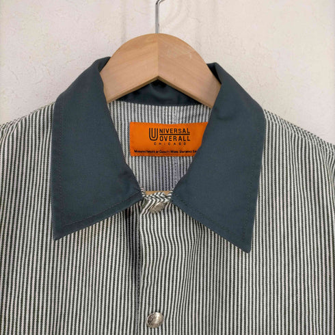 ユニバーサルオーバーオール UNIVERSAL OVERALL Hickory Cover Coaches JKT ヒッコリー カバー コーチジャケット メンズ JPN:S