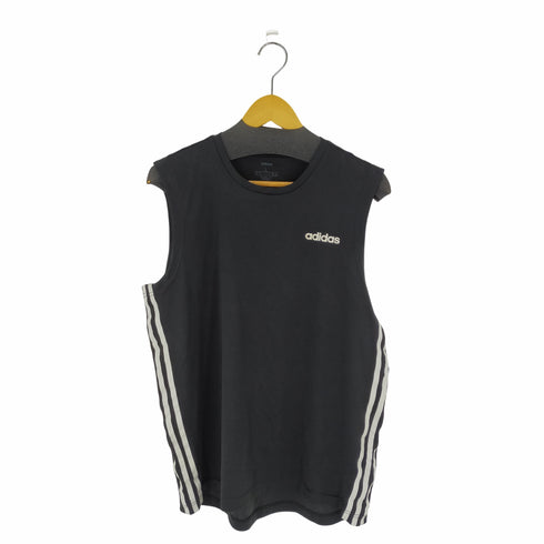 アディダス adidas DESIGN 2 MOVE 3-STRIPES TEE ドライタンクトップ メンズ JPN:L