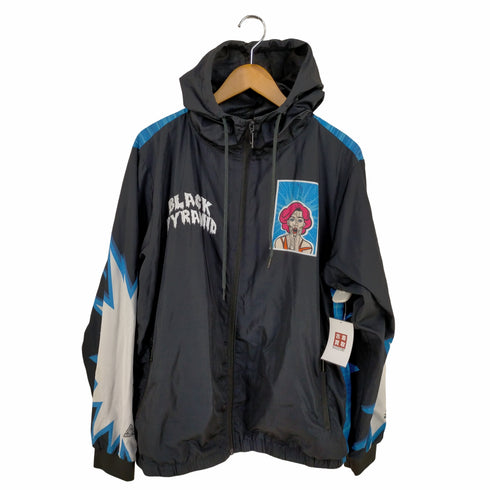 ブラックピラミッド BLACK PYRAMID オーバーグラフィックプリント ジップアップフーディ メンズ JPN:L