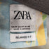 ザラ ZARA リネン コットン 開襟シャツ メンズ import:M