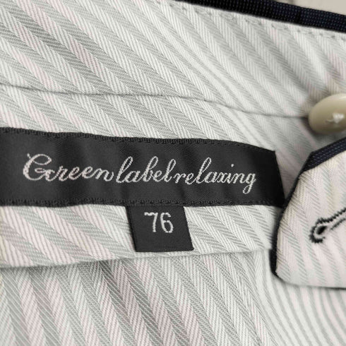 ユナイテッドアローズグリーンレーベルリラクシング UNITED ARROWS green label relaxing センタープレス スラックスパンツ メンズ 76