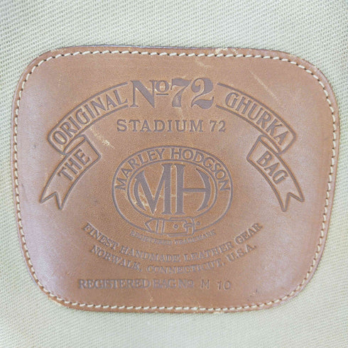 marley hodgson レザー切替トートバッグ メンズ