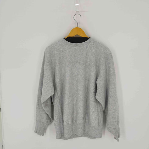 チャンピオン Champion 90s USA製 刺繍タグ REVERSE WEAVE 2段ラバープリント カレッジ メンズ JPN:L