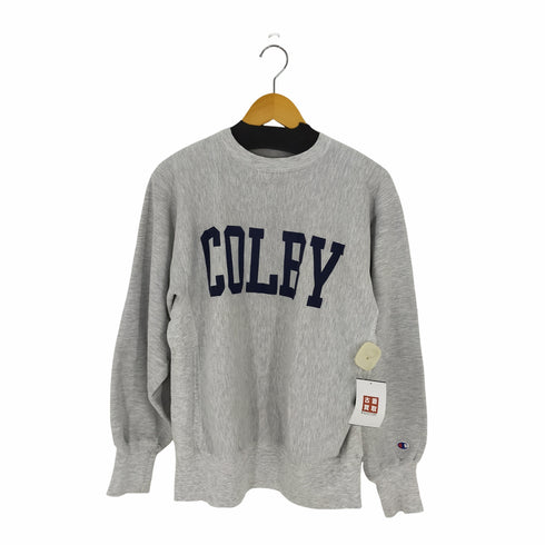 チャンピオン Champion 90s メキシコ製 刺繍タグ REVERSE WEAVE ラバープリント カレッジ メンズ import:L