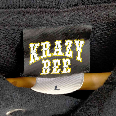 クレイジービー KRAZYBEE ORIGINAL LOGO HOODIE メンズ JPN:L