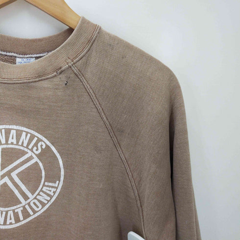 60s 企業ロゴプリントトレーナー メンズ XL