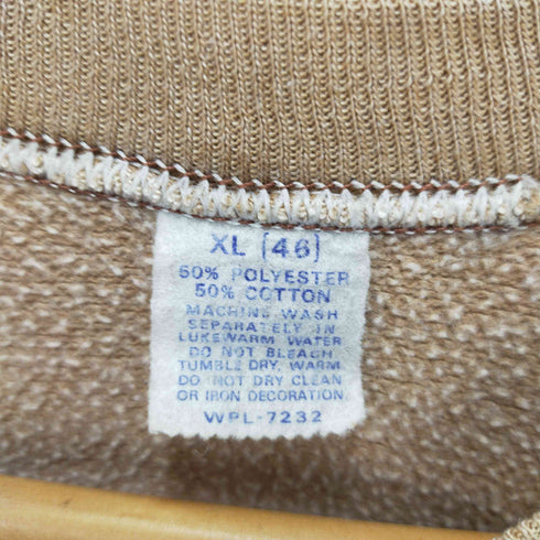 60s 企業ロゴプリントトレーナー メンズ XL