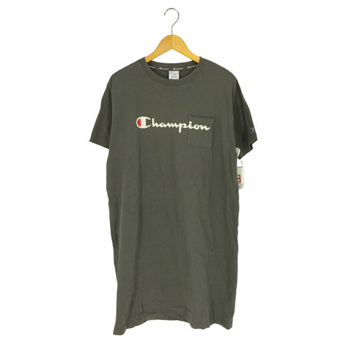 チャンピオン Champion ロゴプリント クルーネックTシャツ ワンピース レディース FREE