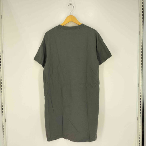 チャンピオン Champion ロゴプリント クルーネックTシャツ ワンピース レディース FREE