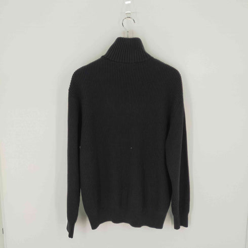 ザラ ZARA ハイネックハーフジップリブニット メンズ JPN:XL