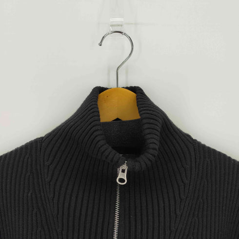 ザラ ZARA ハイネックハーフジップリブニット メンズ JPN:XL