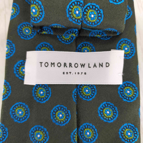 トゥモローランド TOMORROWLAND 小紋柄 シルクネクタイ メンズ ONE SIZE