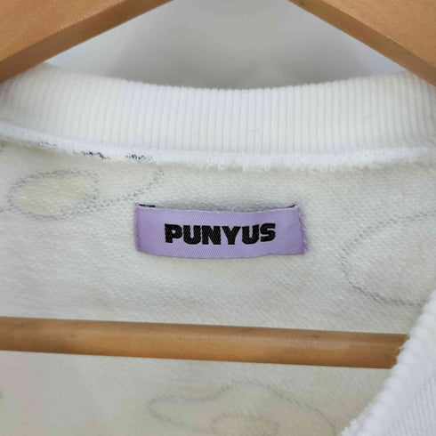 プニュズ PUNYUS 目玉焼き総柄スウェット レディース JPN:3