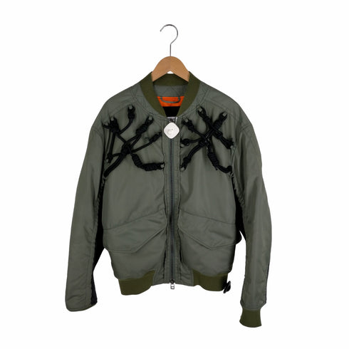 スリーワンフィリップリム 3.1 phillip lim 15AW Knotted Harness Bomber Jacket ロープ ボンバージャケット メンズ JPN:S