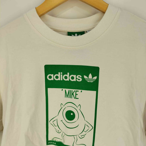 アディダスオリジナルス adidas Originals フロントキャラクタープリント クルーネックTシャツ メンズ JPN:XS