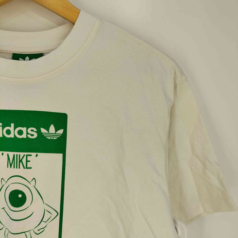 アディダスオリジナルス adidas Originals フロントキャラクタープリント クルーネックTシャツ メンズ JPN:XS