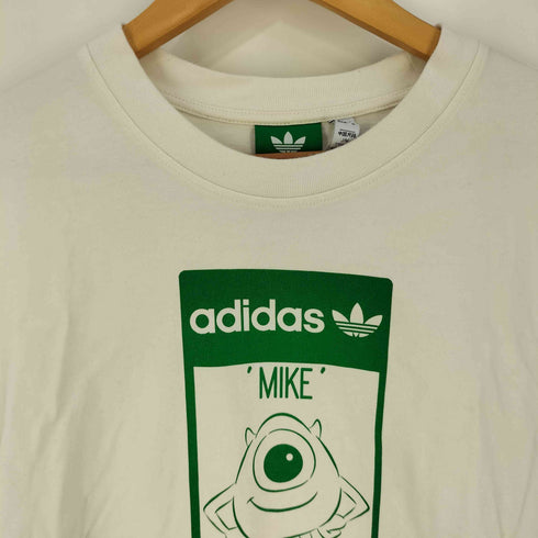 アディダスオリジナルス adidas Originals フロントキャラクタープリント クルーネックTシャツ メンズ JPN:M